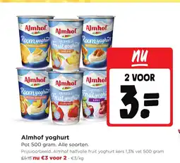 Jumbo Almhof yoghurt aanbieding