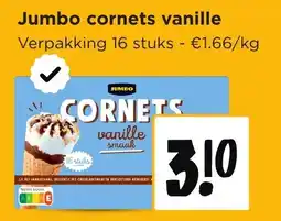 Jumbo Jumbo cornets vanille aanbieding