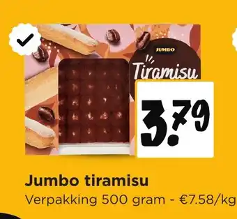 Jumbo Jumbo tiramisu aanbieding