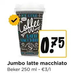 Jumbo Jumbo latte macchiato aanbieding