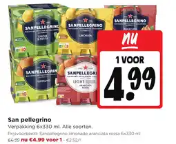 Jumbo San pellegrino aanbieding