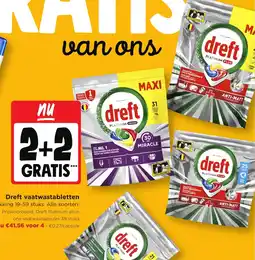 Jumbo Dreft vaatwastabletten aanbieding
