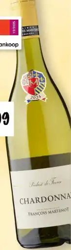 Jumbo François martenot chardonnay aanbieding
