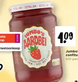 Jumbo Jumbo's extra confituur aardbei aanbieding