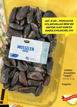Jumbo Jumbo mosselen "super" aanbieding