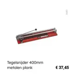 Multi bazar Tegelsnijder metalen plank aanbieding
