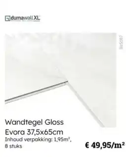 Multi bazar Wandtegel gloss evora aanbieding