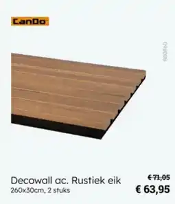 Multi bazar Decowall ac. rustiek eik aanbieding