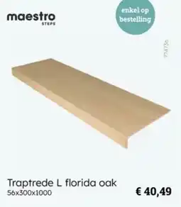 Multi bazar Traptrede l florida oak aanbieding