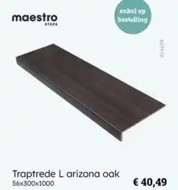 Multi bazar Traptrede l arizona oak aanbieding