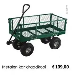 Metalen kar draadkooi
