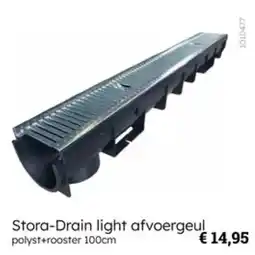 Multi bazar Stora-drain light afvoergeul aanbieding