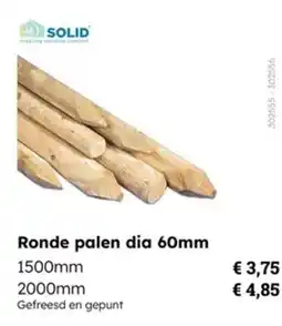 Multi bazar Ronde palen dia 60mm aanbieding