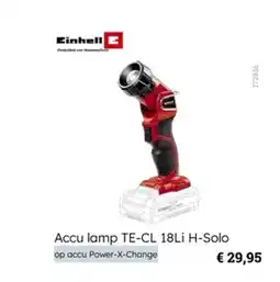 Multi bazar Accu lamp te-cl 18li h-solo aanbieding