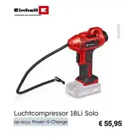 Multi bazar Luchtcompressor 18li solo aanbieding