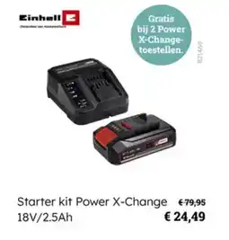 Multi bazar Starter kit power x-change aanbieding