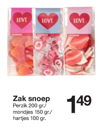 Zak snoep