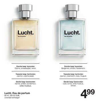 Lucht. Eau de parfum