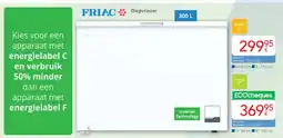 Eldi Friac diepvriezer aanbieding