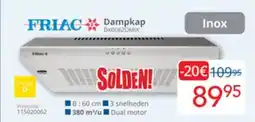 Eldi Friac dampkap DK0062DMIX aanbieding