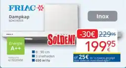 Eldi Friac Dampkap BDK0900IX aanbieding