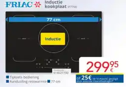 Eldi Friac Inductie kookplaat IP7700 aanbieding