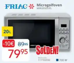 Eldi Friac Microgolfoven MIW20325/EL aanbieding