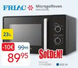 Eldi Friac Microgolfoven MIW2302BL aanbieding