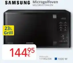 Eldi Samsung Microgolfoven MG2383515AK/EN aanbieding
