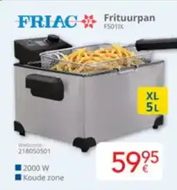 Eldi Friac frituurpan FS01X aanbieding