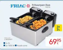 Eldi Friac frituurpan duo F601X aanbieding