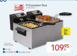 Eldi Fritel Frituurpan Duo Fritel A104 DUO aanbieding
