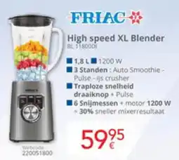 Eldi Friac High speed XL Blender 8L 118000I aanbieding
