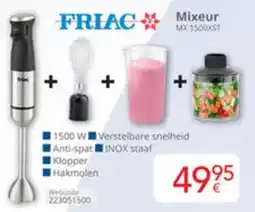 Eldi Friac Mixeur MX 1500XST aanbieding