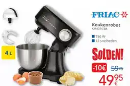 Eldi Friac Keukenrobot KM4075 BK aanbieding