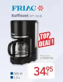 Eldi Friac Koffiezet KFT 156 BL aanbieding
