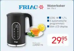 Eldi Friac waterkoker WK 176 X aanbieding