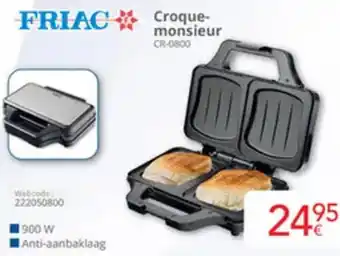Eldi Friac croque monsieur CR-0800 aanbieding