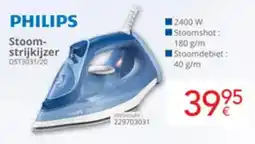 Eldi Philips Stoomstrijkijzer DST3031/20 aanbieding