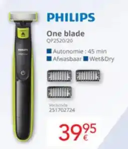 Eldi Philips One blade QP2520/20 aanbieding