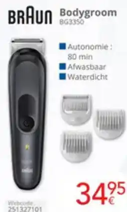 Eldi Braun bodygroom BG3350 aanbieding