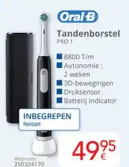 Eldi Oral-B Tandenborstel PRO 1 aanbieding