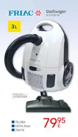 Eldi Friac stofzuiger SLS7030 W aanbieding