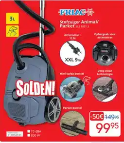 Eldi Friac Stofzuiger Animal/ Parket SLS 8031 S aanbieding