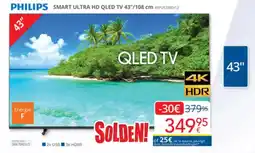 Eldi Philips smart ultra HD QLED TV 43PUS7800/12 aanbieding