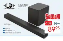 Eldi LD Soundbar BBSW-0900 2.1 aanbieding