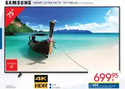 Eldi Samsung smart ultra HD TV UE75U809FUXXN aanbieding