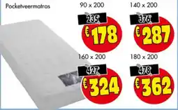 Budget Meubelen Pocketveermatras aanbieding