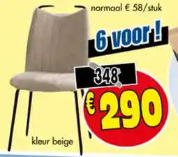 Budget Meubelen Stoelen aanbieding