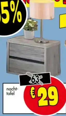 Budget Meubelen Nacht tafel aanbieding